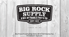 Desktop Screenshot of blog.bigrocksupply.com